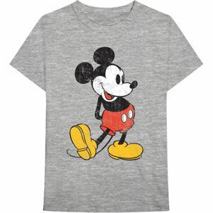 Disney tričko Mickey Mouse Vintage Šedá 3XL