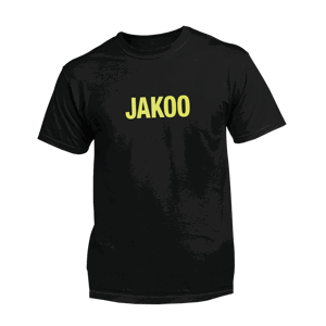 René Rendy tričko JAKOO Black / Neon Čierna XL