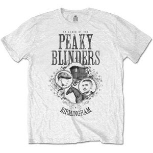 Peaky Blinders tričko Horse & Cart Biela XXL