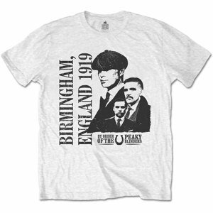 Peaky Blinders tričko England 1919 Biela XL