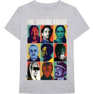 The Suicide Squad tričko 9 Squares Šedá M