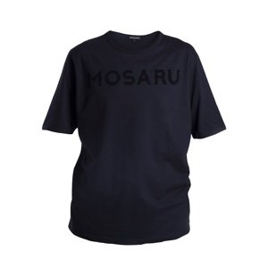 Mosaru tričko Mosaru Basic T-Shirt Čierna XL