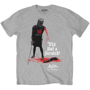 Monty Python tričko Tis But A Scratch Šedá XXL