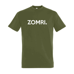 Zomri tričko Zomri Dark Khaki XL