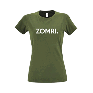 Zomri tričko Zomri Dark Khaki XL