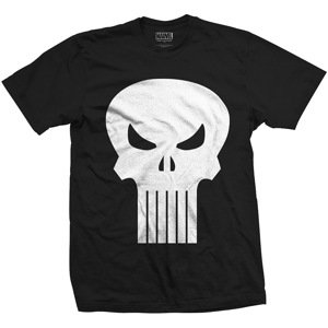 Marvel tričko Punisher Skull Čierna L