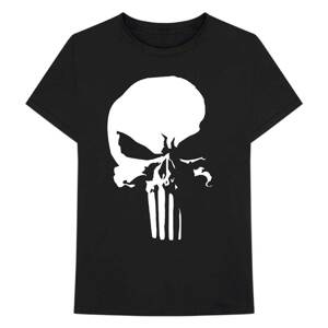 Marvel tričko Punisher Shadow Skull Čierna S