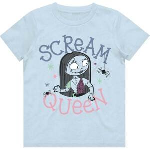 Disney tričko The Nightmare Before Christmas Scream Queen Modrá 3-4 roky