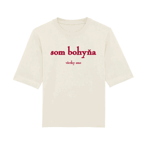 som bohyňa by ema müller tričko Rouge Bohyňa Natural XS