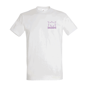 Smusiata tričko Smusiata Purple Biela 3XL