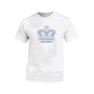Monarchs Bratislava tričko Crown Biela XL