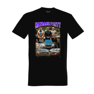 Koza Bobkov tričko Maybach Party Čierna 3XL