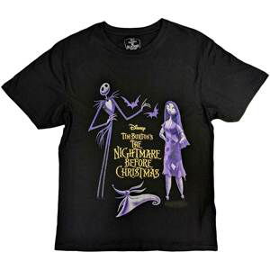 Disney tričko The Nightmare Before Christmas Purple Characters Čierna M