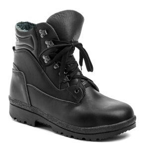Livex 410 čierna líc pánska zimná členková nadmerná obuv EUR 48