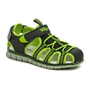 Wojtylko 5S24440C čierno zelené detské sandále EUR 33