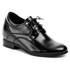 Conhpol C5162 čierne pánske topánky so skrytým podpätkom EUR 38