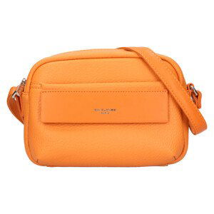 Dámska crossbody kabelka David Jones Lourdes - oranžová