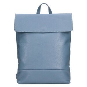Dámsky kožený batoh Italia Jenny - modrá