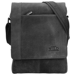 Pánska taška cez rameno Always Wild Artair - čierno-šedá