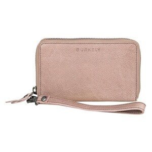 Dámska kožená peňaženka Burkely Wristlet - ružová