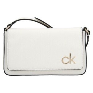 Dámska crossbody kabelka Calvin Klein Brian - bíela