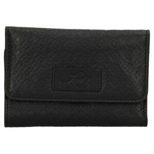 Dámska kožená peňaženka Levis Olivia - čierna