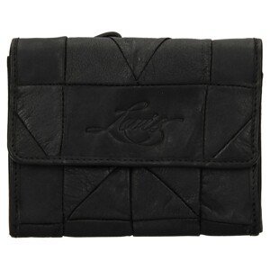 Dámska kožená peňaženka Levis Ella- čierna