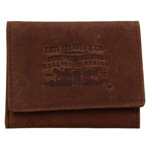 Pánska kožená peňaženka Levis Etham - hnedá