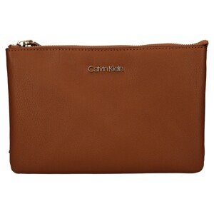 Dámska crossbody kabelka Calvin Klein Maja - hnedá