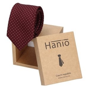 Pánská kravata Hanio Hubert - vínová