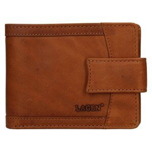 Pánska kožená peňaženka Lagen Alsunge - svetlo hnedá