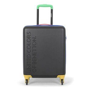 Kabínový cestovný kufor United Colors of Benetton Bolock S - čierna