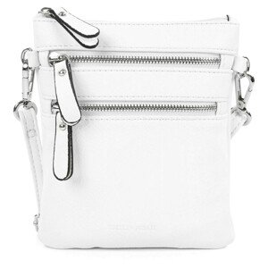 Dámska crossbody kabelka Emily & Noah Amy - biela