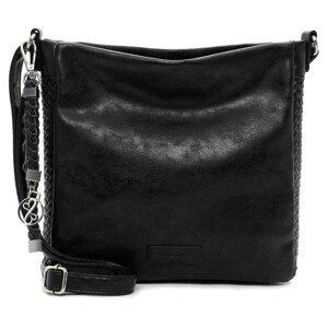 Dámska crossbody kabelka Emily & Noah Alex - čierna