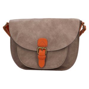 Dámska crossbody kabelka Flora & Co Debbi - šedá-hnedá