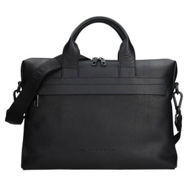 Luxusná kožená pánska taška Ripani Alberto - čierna