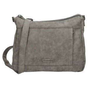 Dámska crossbody kabelka Enrico Benetti Ywon - šedá