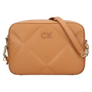 Dámska crossbody kabelka Calvin Klein Quina - hnedá