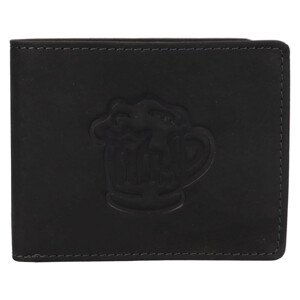Pánska kožená peňaženka Lagen Beer - čierna