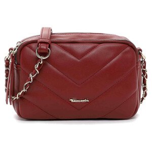 Dámska crossbody kabelka Tamaris Claude - tmavo červená