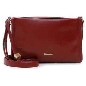 Dámska crossbody kabelka Tamaris Damiana - tmavo červená