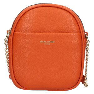 Dámska crossbody kabelka David Jones Cezza - oranžová