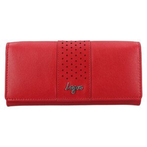 Dámska kožená peňaženka Lagen Estrid - červená