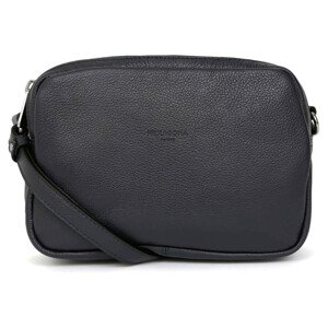 Dámska kožená crossbody kabelka Hexagona Cecilie - tmavo modrá