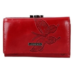 Dámská kožená peněženka Lorenti Melba - červená