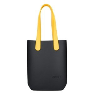 Dámska trendy kabelka Justo J-High - čierno-žltá