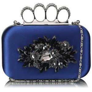 Dámska listová kabelka LS Fashion Crystal- modrá