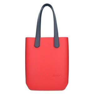 Dámska trendy kabelka Justo J-High - červeno-modrá