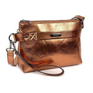 Dámska crossbody kabelka Doca 12772 - bronzová