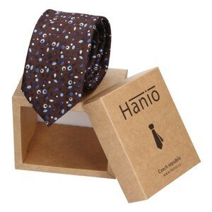 Pánska kravata Hanio Gavin - hnedá